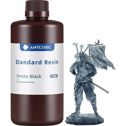 Anycubic Standard Ρητίνη 3D Printer Smoky Black 1kg
