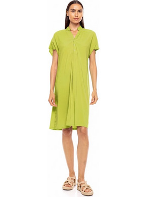 Pink Label Γυναικείο Φόρεμα Παραλίας Μακρύ Lime BN-297