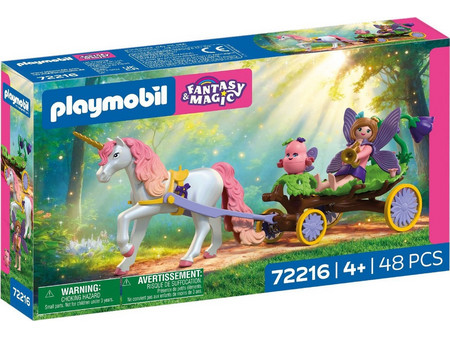Playmobil Fantasy & Magic Unicorn Carriage για 4+ Ετών 72216
