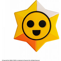 Cinereplicas Brawl Stars Starr Drop Squishy Κίτρινο