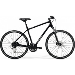 Carrera Crossway 100 Ποδήλατο Trekking 28" με 27 Ταχύτητες και Δισκόφρενα Μαύρο