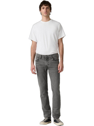 Levi's 511 Ανδρικό Τζιν Παντελόνι Ελαστικό Slim Εφαρμογή Ανθρακί 04511-6523