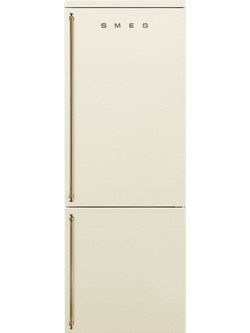 Smeg FA8005RPO6 Ψυγειοκαταψύκτης 481lt No Frost Υ195.5xΠ70.4xΒ70.4cm Μπεζ