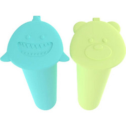 Melii Shark/Bear Φόρμες Ζαχαροπλαστικής Σιλικόνης για Παγωτό / Γρανίτα 2τμχ 24200101