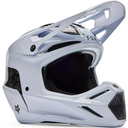 Fox Racing V3 RS Fracture White Κράνος Μηχανής Motocross
