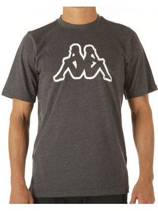 Kappa Cromen Logo Ανδρικό Αθλητικό T-Shirt Ανθρακί 303HZ70-18M