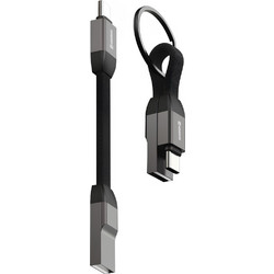 Swissten 71551050 Magnetic Keychain 15W 0.97m Black