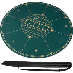 Costway Επιφάνεια Τραπεζιού Poker 8 Ατόμων 100cm UY10287GN