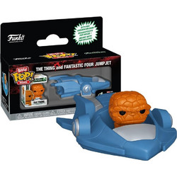 Funko Minis Rides Avengers The Thing and Fantastic Four Jump Jet