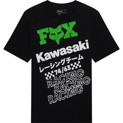 Fox Racing Παιδικό T-Shirt Κοντομάνικο Μαύρο Πράσινο 38293-D95