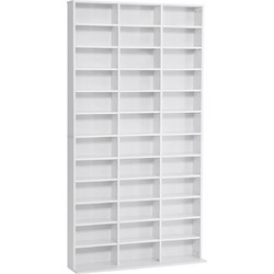 HOMCOM Βιβλιοθήκη 102x23.5x195cm 836-014WT