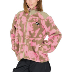 Whistler Kendor Γυναικεία Ζακέτα Fleece Μακριά με Φερμουάρ Ροζ SL264028-4047