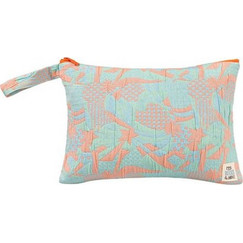 Bleecker & Love 71.01.002 Γυναικείο Νεσεσέρ 35x25cm Τιρκουάζ