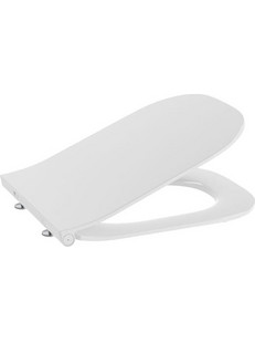 Roca The Gap Καπάκι Λεκάνης D-Shape Πλαστικό Slim Soft Close Λευκό A801472003