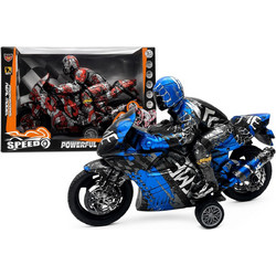 ToyMarkt Μηχανή με Αναβάτη Friction Διάφορα Σχέδια