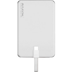 Flextail Zero Magsafe Power Bank 5000mAh με Ενσωματωμένο Καλώδιο USB-C Silver