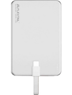 Flextail Zero Magsafe Power Bank 5000mAh με Ενσωματωμένο Καλώδιο USB-C Silver