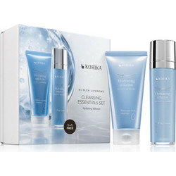 Korika Hi-Tech Liposome Hydrating Solution Moisture-Lock Cleanser 150ml + Hydrating Solution Prep Toner 140ml