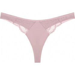 Triumph Love In Lace Γυναικείο String με Δαντέλα Ροζ 10228563-1596