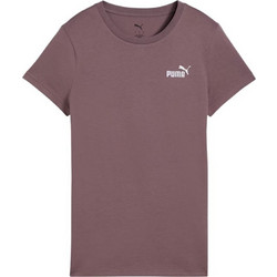 Puma ESS+ Small No Logo Tee Γυναικείο Αθλητικό T-Shirt Μωβ 682373-88