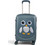 Playbags Collection Owl PS901-20 Παιδική Βαλίτσα Καμπίνας 55x40x20cm με 4 Ρόδες Γαλάζια