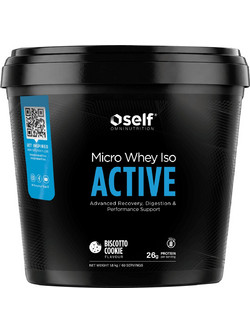 Self Omninutrition Micro Whey ISO Active Yoghurt & Forest Fruits Πρωτεΐνη Ορού Γάλακτος Χωρίς Γλουτένη 1.8kg