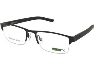 Puma PU0497O 001 Ανδρικός Σκελετός Γυαλιών Οράσεως Κοκάλινος Μαύρος