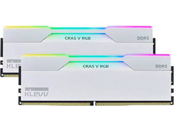 Klevv Cras V RGB 32GB (2X16GB) DDR5 RAM 6000MHz C30 White