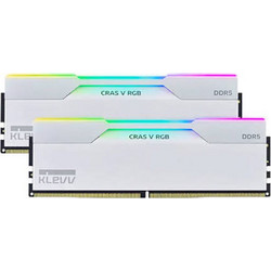Klevv Cras V RGB 32GB (2X16GB) DDR5 RAM 6000MHz C30 White