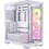 Corsair 2800X RS-R White Gaming Micro Tower Κουτί Υπολογιστή RGB με Πλαϊνό Παράθυρο
