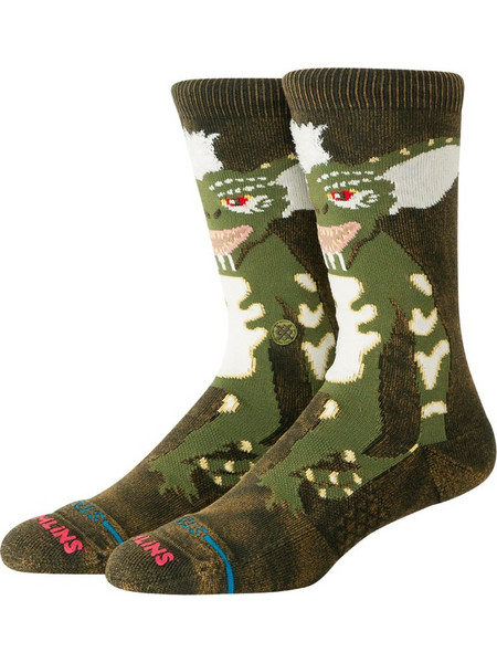 Stance Gremlins Ανδρικές Κάλτσες Ψηλές με Σχέδια Χακί A555C26STR-DNG