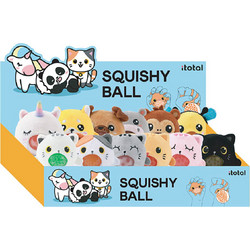 iTotal Squishy Μπαλάκι Αντιστρές Διάφορα Σχέδια