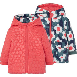 Boboli Παιδικό Μπουφάν Χειμωνιάτικο Puffer Κοραλί Navy Μπλε 334167-5178