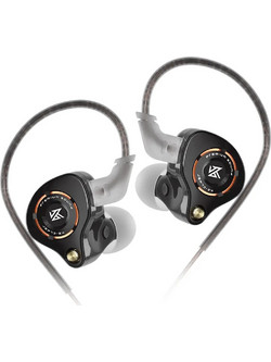 KZ Eldar Ακουστικά Ψείρες In-Ear Dymanic Μαύρα