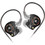 KZ Eldar Ακουστικά Ψείρες In-Ear Dymanic Μαύρα