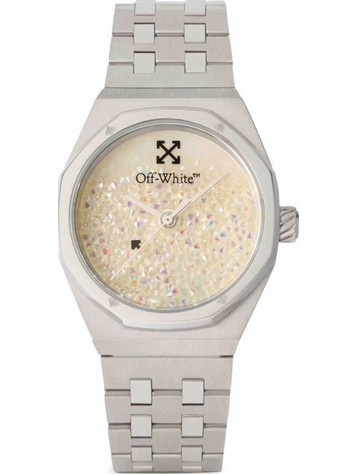Off-White Γυναικείο Ρολόι με Ασημί Μεταλλικό Μπρασελέ OW1L034M0035