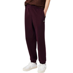 Lacoste Ανδρικό Παντελόνι Φόρμας με Λάστιχο Μπορντό 3XH9207-3KE