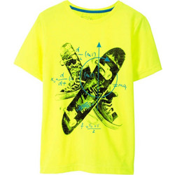 Bonprix Παιδικό T-Shirt Κοντομάνικο Κίτρινο 903387
