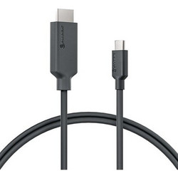 Alogic Καλώδιο HDMI 2.0 HDMI Male to USB-C Male 2m Black EL2UCHD-02