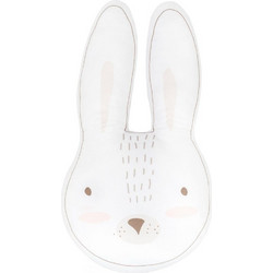 KikkaBoo Rabbits In Love Παιδικό Διακοσμητικό Μαξιλάρι Άσπρο 50x30cm