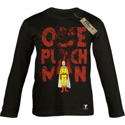 Takeposition Anime One Punch Man Παιδικό T-Shirt Μακρυμάνικο Μαύρο 814-1026