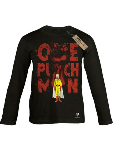 Takeposition Anime One Punch Man Παιδικό T-Shirt Μακρυμάνικο Μαύρο 814-1026