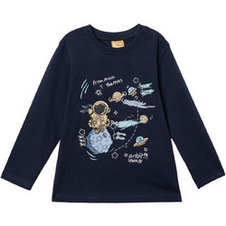 Funky Παιδικό T-Shirt Μακρυμάνικο Navy Μπλε 227-306120-1