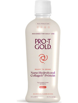 ProT Gold Nano Hydrolyzed Collagen Berry Πρωτεΐνη Χωρίς Λακτόζη & Γλουτένη 900ml