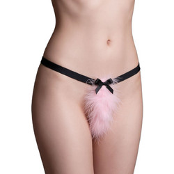 Milena By Paris Γυναικείο Sexy String Ροζ 60107