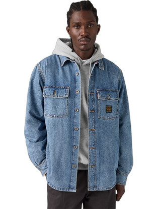 Levi's Mission Ανδρικό Πουκάμισο Overshirt Dark Indigo 007UT-0000