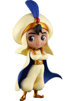 Bandai Disney Aladdin Q Posket Aladdin Prince 14cm