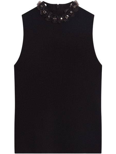 Ted Baker Selora Γυναικείο Χειμερινό Top Πλεκτό Μαύρο 285253