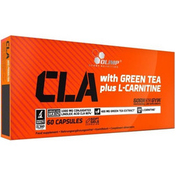 Olimp CLA Green Tea & L-Carnitine Συμπλήρωμα Διατροφής 1000mg 60 Κάψουλες