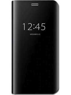 Θήκη Clear View για Xiaomi A2 ΜΑΥΡΗ (OEM)